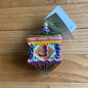 Christopher Radko Dreidel Festival Ornament